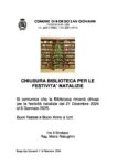 CHIUSURA BIBLIOTECA PER NATALE pdf