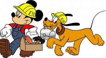 disegno-di-pluto-e-topolino-disney-colorato