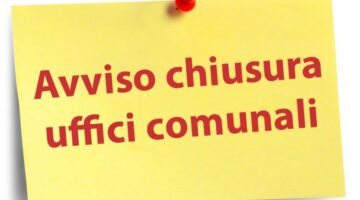 immagine chiusura uffici comunali